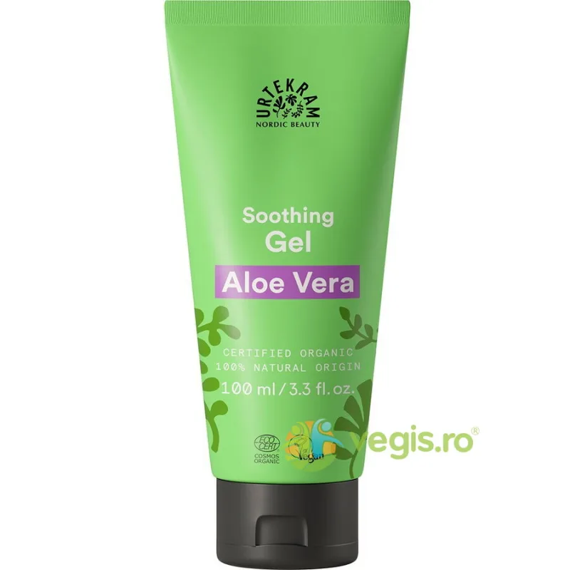 Gel Hidratant pentru Piele Uscata cu Aloe Vera Bio 100ml URTEKRAM — preț și oferte