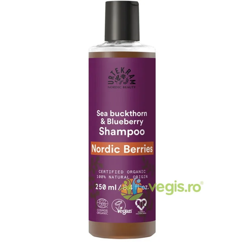 Sampon cu Fructe de Padure Nordice Bio 250ml URTEKRAM — preț și oferte
