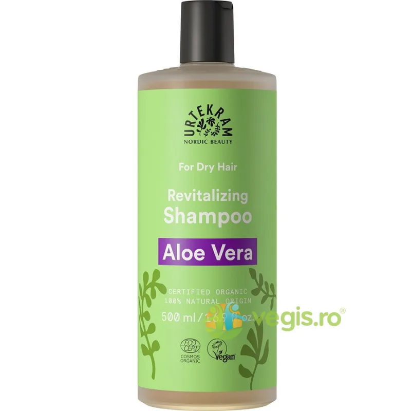 Sampon pentru Par Uscat cu Aloe Vera Bio 500ml URTEKRAM — preț și oferte