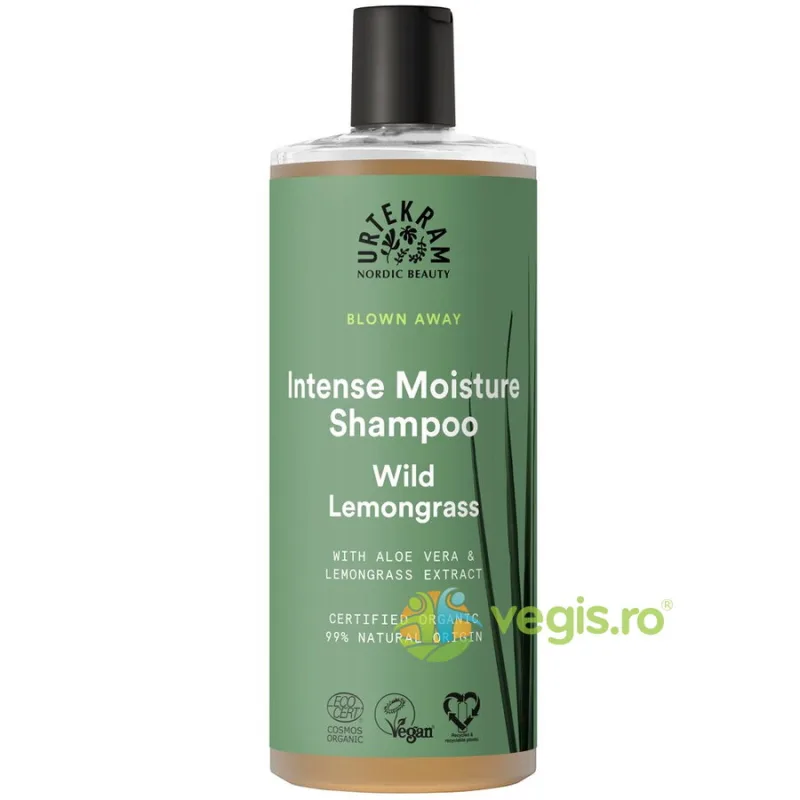 Sampon Super Hidratant cu Lemongrass Salbatic Bio 500ml URTEKRAM — preț și oferte