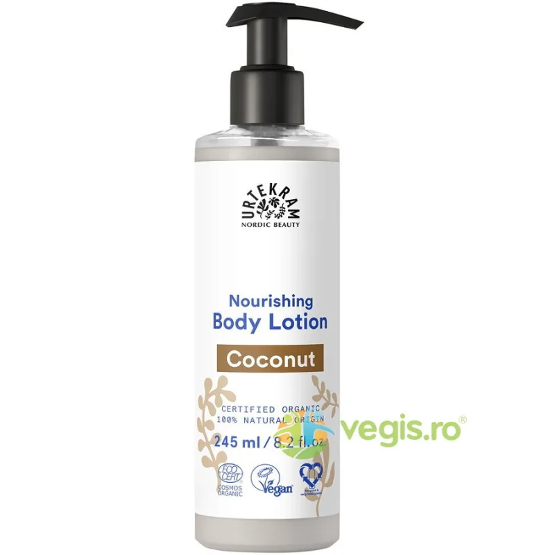 Lotiune de Corp cu Cocos Bio 245ml URTEKRAM — preț și oferte