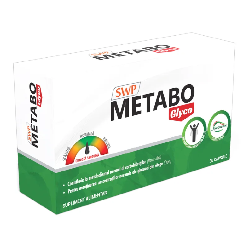 Metabo Glyco, 30 capsule, Sun Wave Pharma — preț și oferte