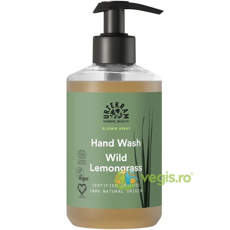 Sapun Lichid cu Lemongrass Salbatic Bio 300ml URTEKRAM — preț și oferte