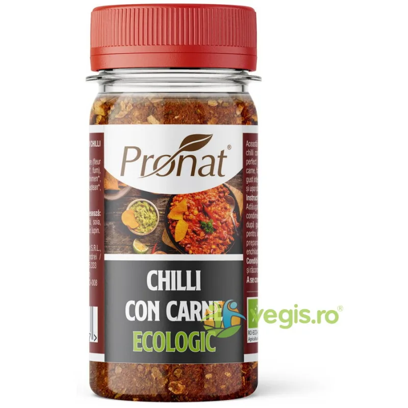 Amestec de Condimente pentru Chilli con Carne Ecologic/Bio 50g PRONAT — preț și oferte