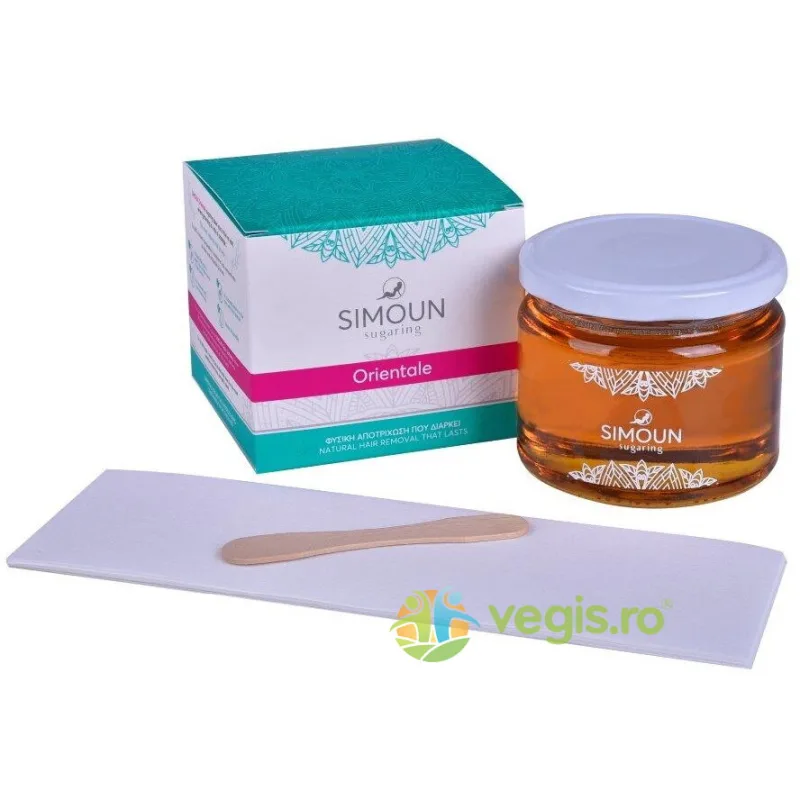 Ceara Depilatoare Naturala de Zahar Oriental 380g SIMOUN — preț și oferte