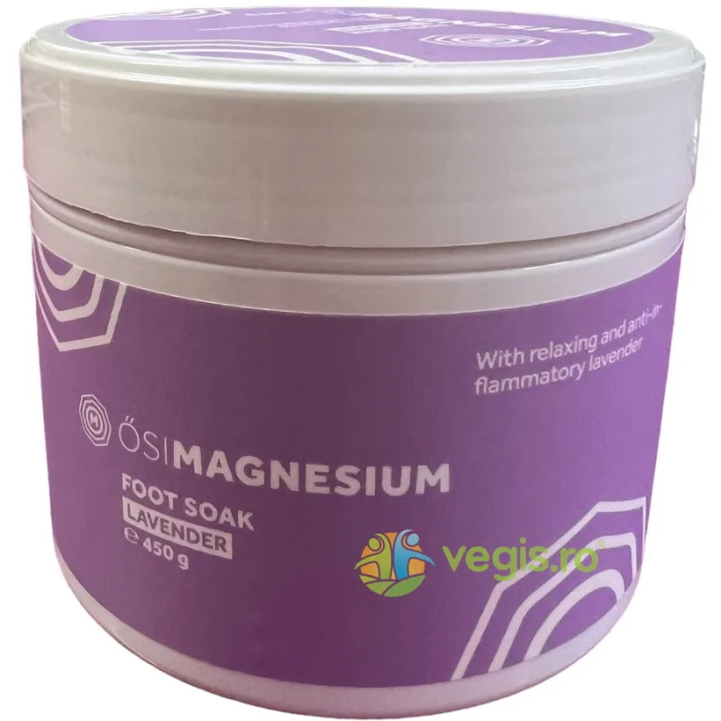 Fulgi de Baie cu Magneziu pentru Relaxarea Picioarelor Inflamate 450g OSIMAGNESIUM — preț și oferte