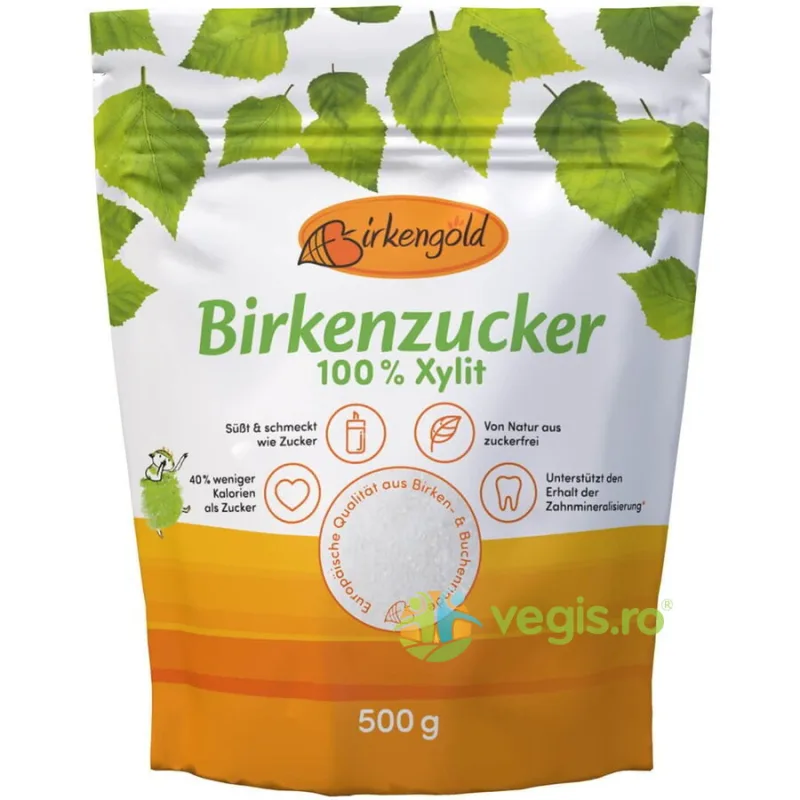 Indulcitor 100% Xylitol 500g BIRKENGOLD — preț și oferte