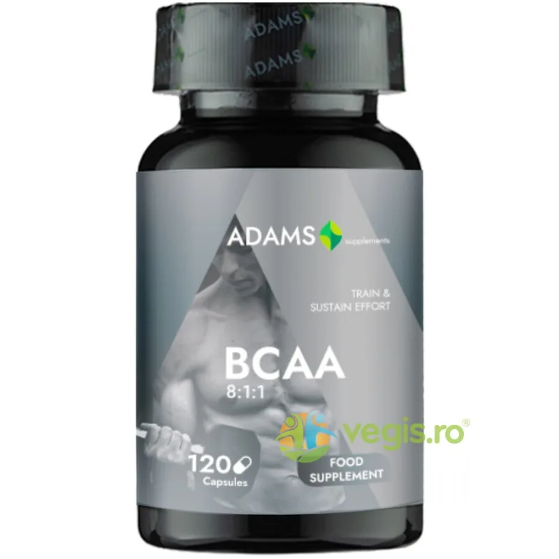 BCAA 8:1:1 (2000mg) 120cps ADAMS VISION — preț și oferte