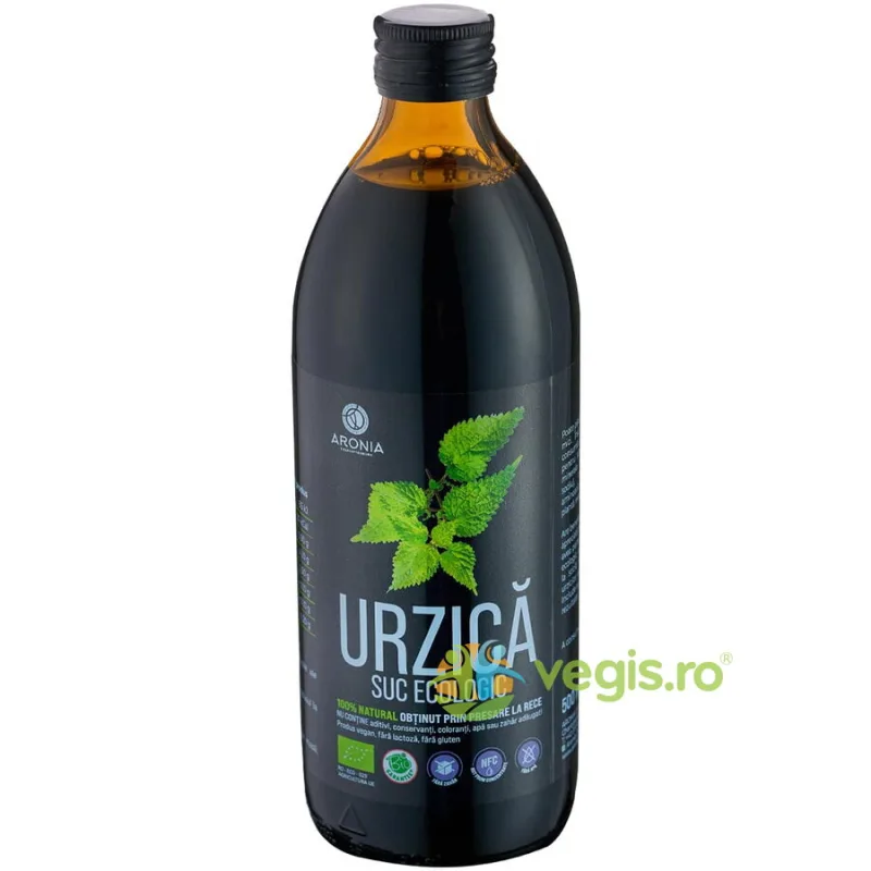 Suc de Urzica Ecologic/Bio 500ml ARONIA CHARLOTTENBURG — preț și oferte
