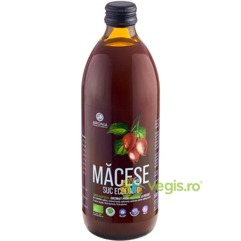 Suc de Macese Ecologic/Bio 500ml ARONIA CHARLOTTENBURG — preț și oferte