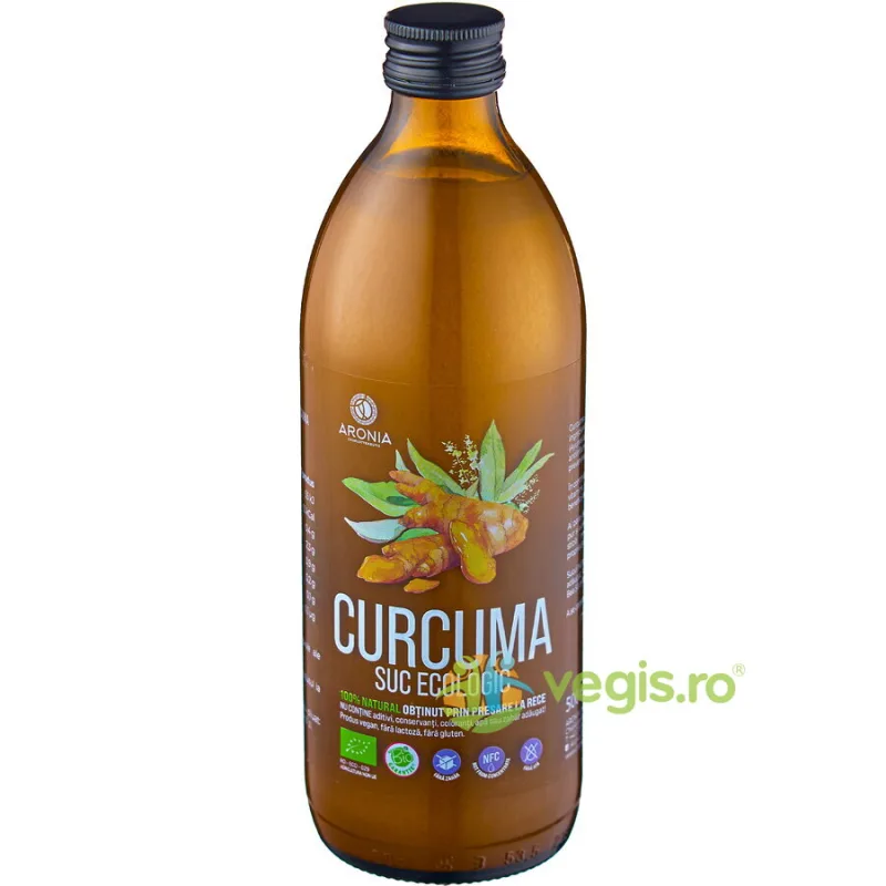 Suc de Curcuma Ecologic/Bio 500ml ARONIA CHARLOTTENBURG — preț și oferte