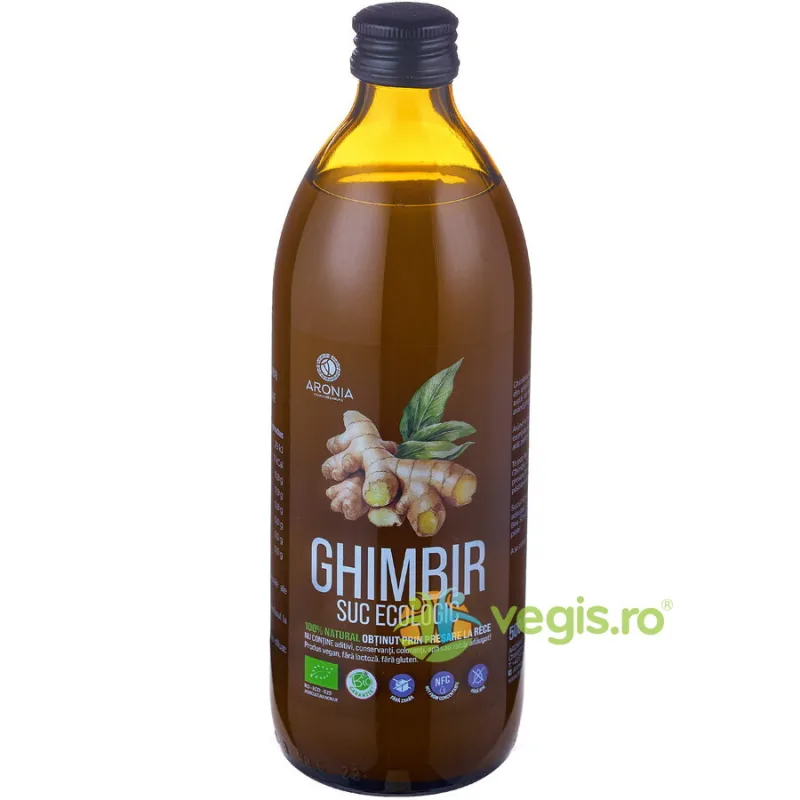 Suc de Ghimbir Ecologic/Bio 500ml ARONIA CHARLOTTENBURG — preț și oferte