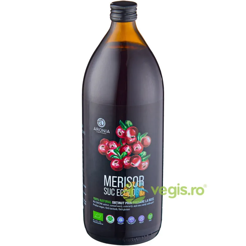 Suc de Merisor Ecologic/Bio 1L ARONIA CHARLOTTENBURG — preț și oferte
