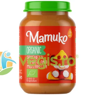Spaghete cu Rosii si Mozzarella pentru Copii +8 Luni Ecologice/Bio 190g MAMUKO — preț și oferte