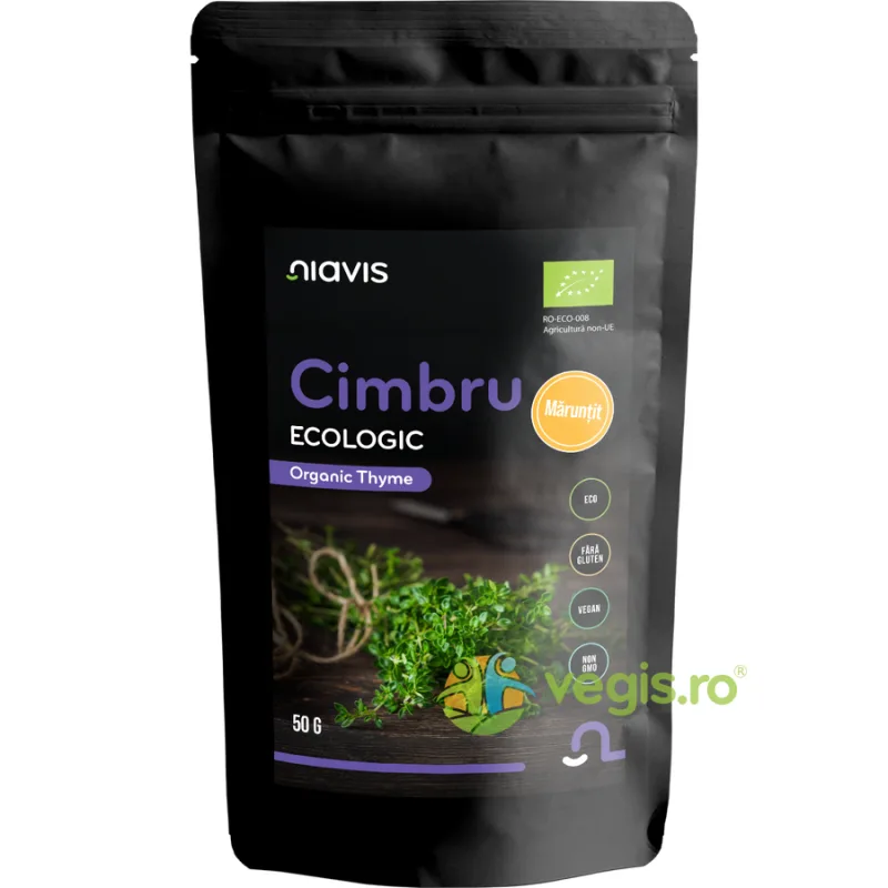 Cimbru Maruntit fara Gluten Ecologic/Bio 50g NIAVIS — preț și oferte