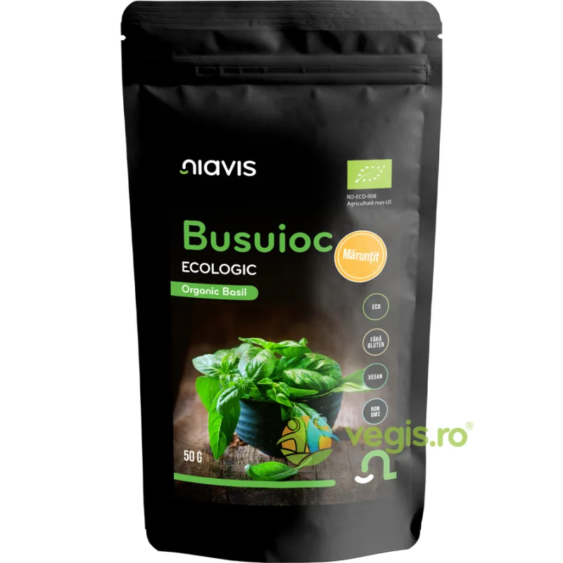 Busuioc Maruntit fara Gluten Ecologic/Bio 50g NIAVIS — preț și oferte