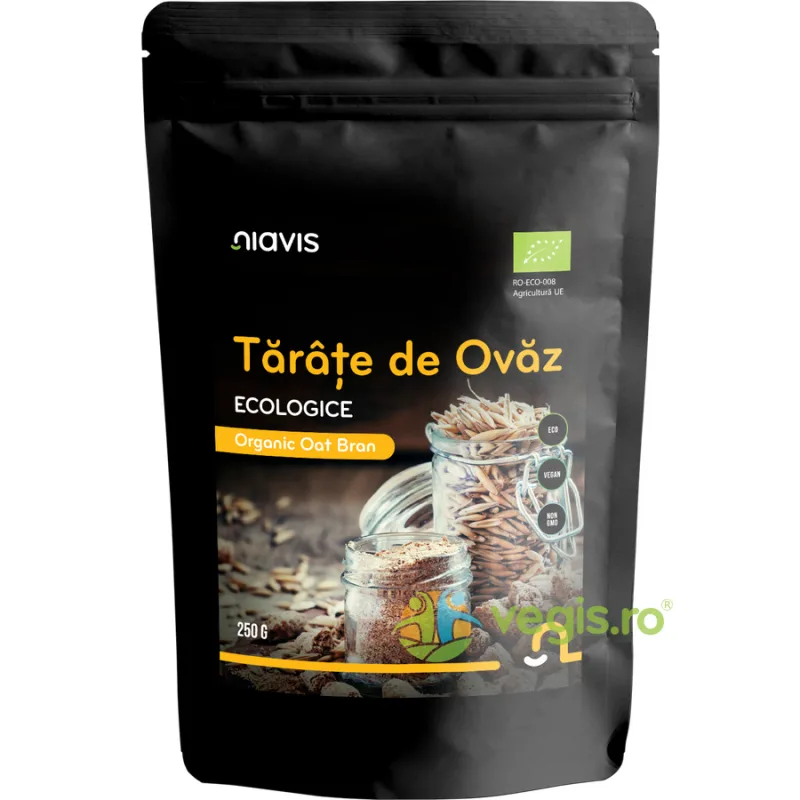 Tarate de Ovaz Ecologice/Bio 250g NIAVIS — preț și oferte