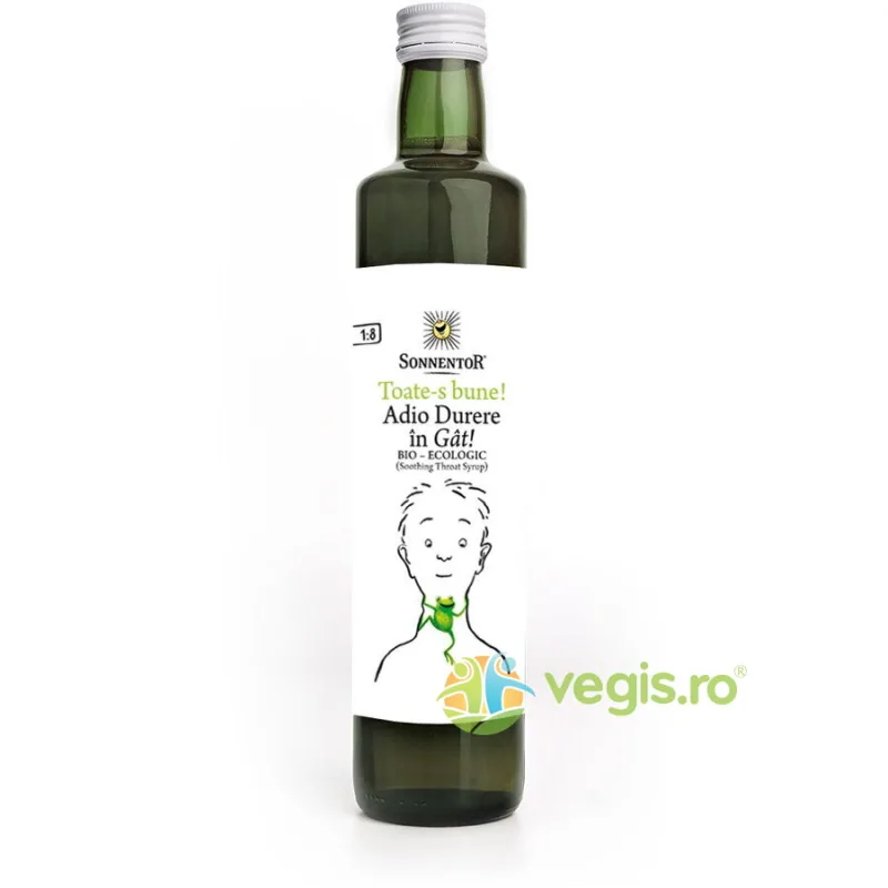 Sirop Toate-s Bune! Adio Durere in Gat! Ecologic/Bio 250ml SONNENTOR — preț și oferte