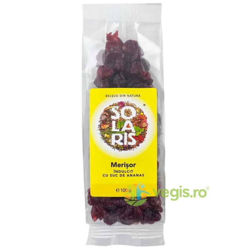 Merisor Indulcit cu Suc de Ananas 100g SOLARIS — preț și oferte