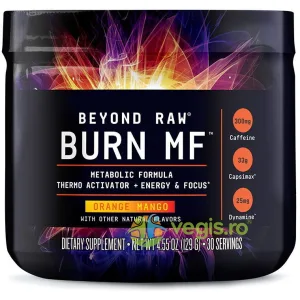 Termogenic Arzator de Grasimi cu Aroma se Portocale si Mango Beyond Raw Burn MF 129g