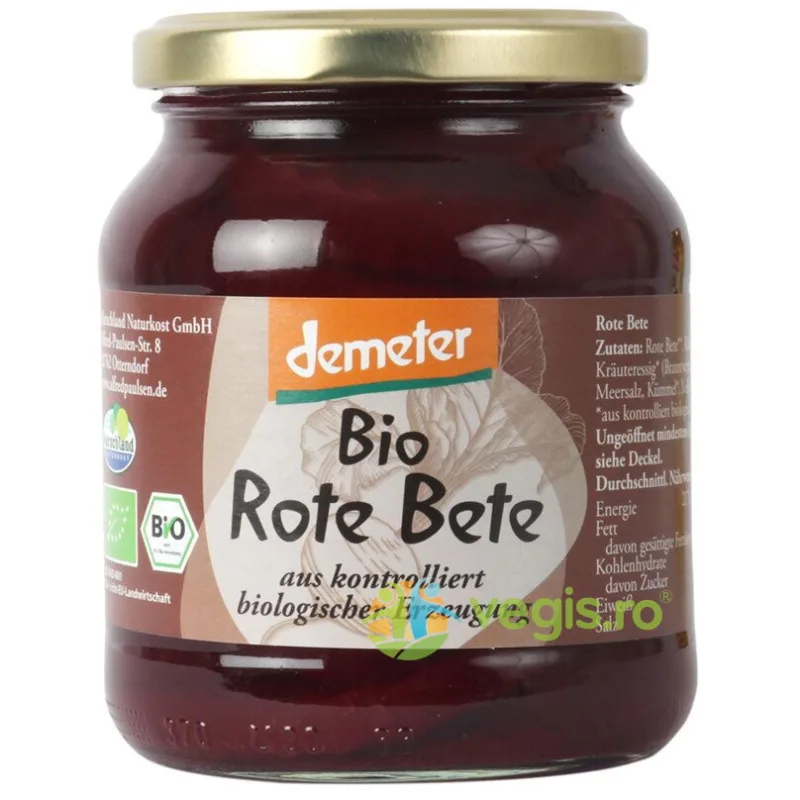 Sfecla Rosie Murata Demeter Ecologica/Bio 330g MARSCHLAND — preț și oferte