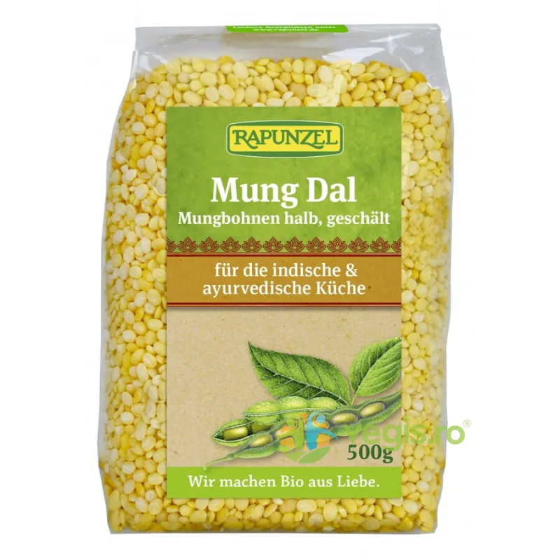 Fasole Mung Jumatati Ecologica/Bio 500g Rapunzel — preț și oferte