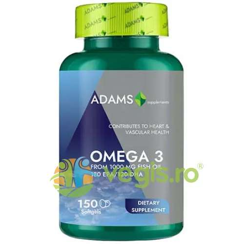 Omega3 1000mg 150cps ADAMS VISION — preț și oferte