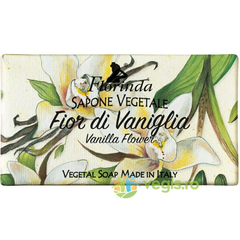Sapun Vegetal Florinda cu Parfum de Vanilie 100g LA DISPENSA — preț și oferte