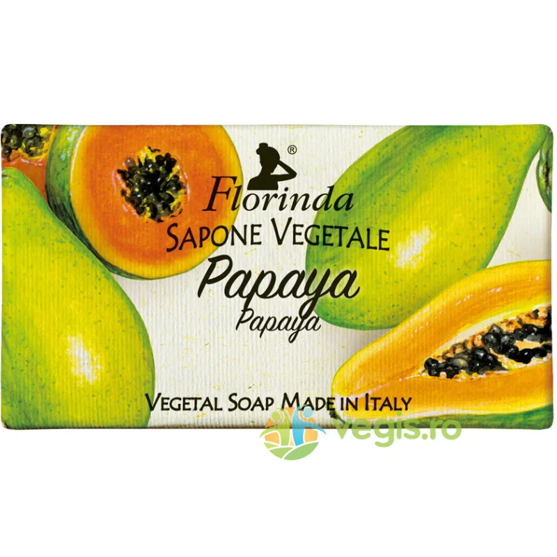 Sapun Vegetal Florinda cu Parfum de Papaya 100g LA DISPENSA — preț și oferte