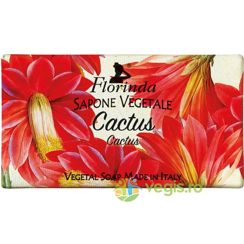 Sapun Vegetal cu Parfum de Flori de Cactus Florinda 100g LA DISPENSA — preț și oferte