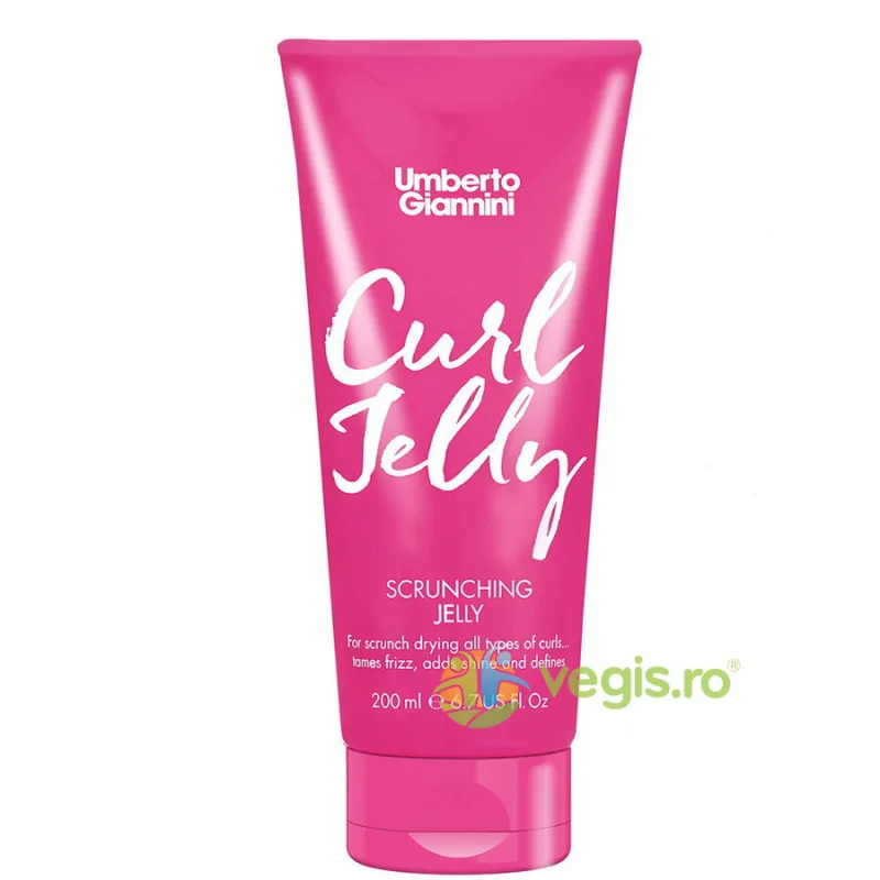 Gel pentru Definirea Buclelor Curl Jelly Scrunching Jelly 200ml UMBERTO GIANNINI — preț și oferte