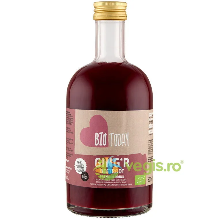Bautura Premium cu Ghimbir si Sfecla Ecologica/Bio 500ml BIO TODAY — preț și oferte