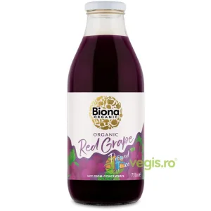 Suc de Struguri Rosii Ecologic/Bio 750ml