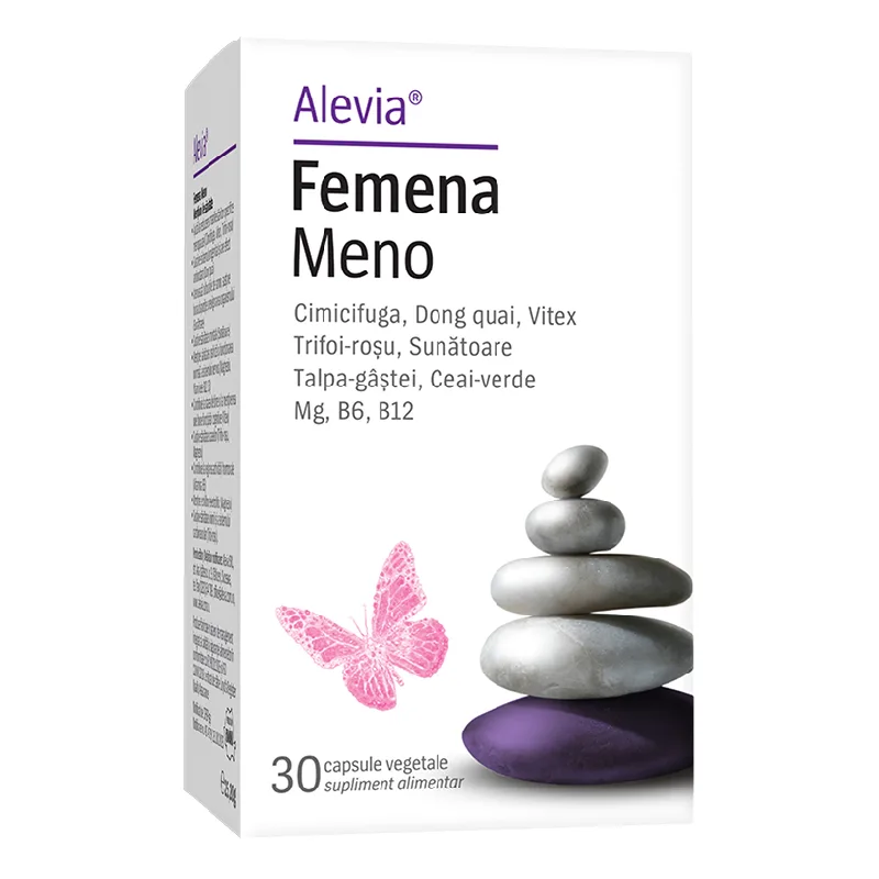Femena Meno, 30 capsule vegetale, Alevia — preț și oferte