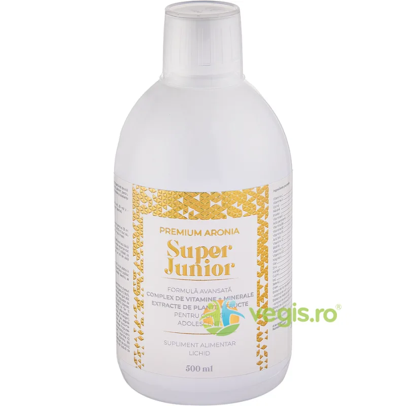 Aronia Super Junior Formula Avansata pentru Cresterea si Dezvoltarea Sanatoasa a Juniorilor 500ml ARONIA CHARLOTTENBURG — preț și oferte