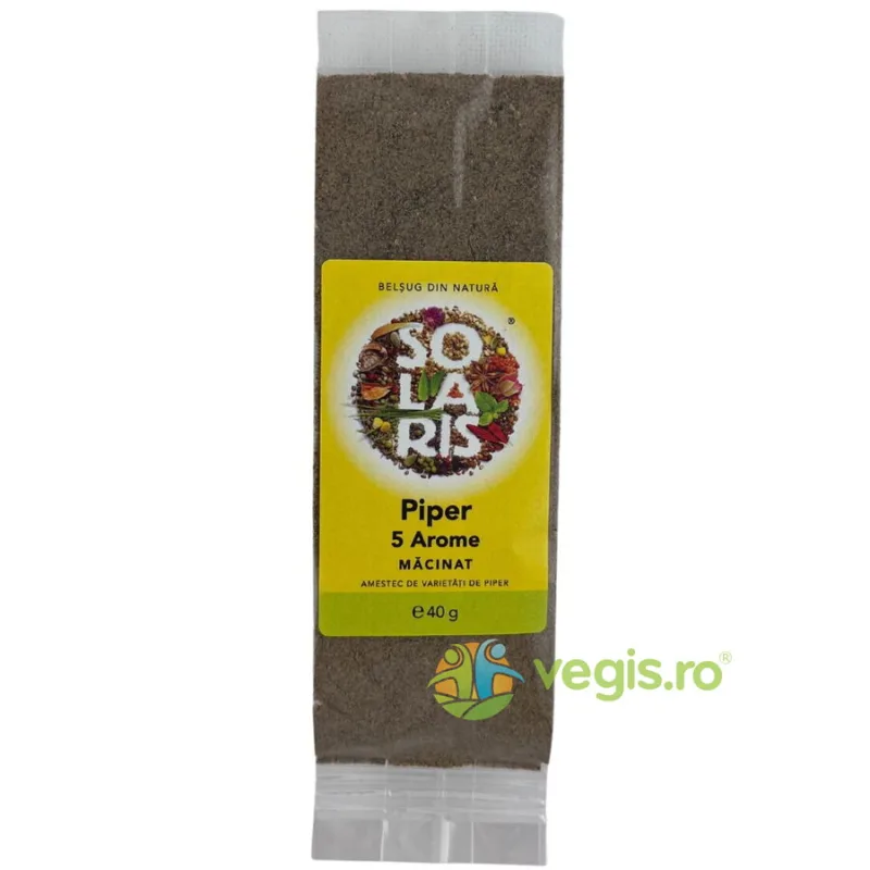 Piper 5 Arome Macinat 40g SOLARIS — preț și oferte