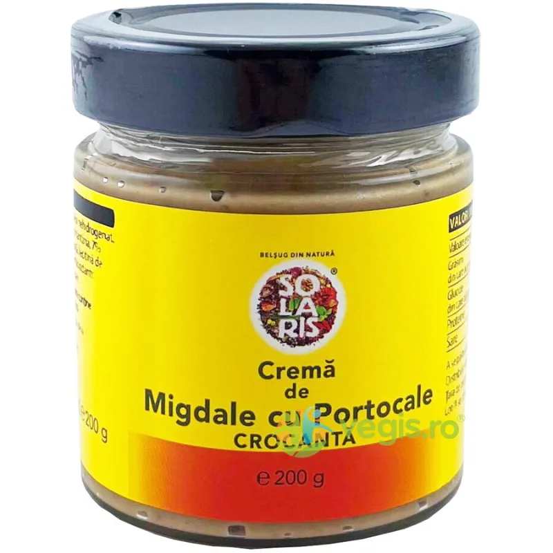 Crema de Migdale cu Portocale Crocanta 200g — preț și oferte