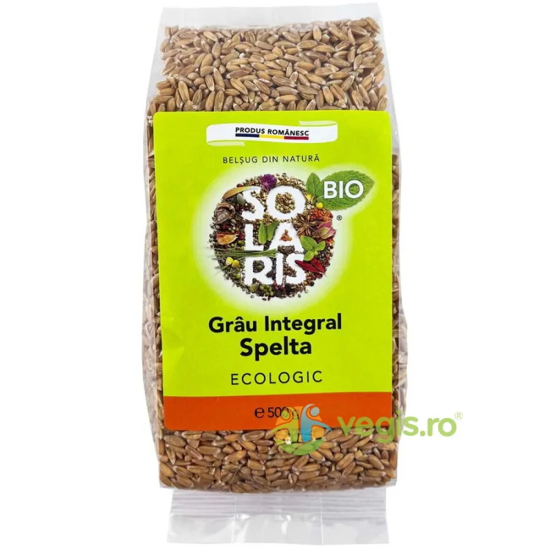 Grau Integral Spelta Ecologic/Bio 500g SOLARIS — preț și oferte