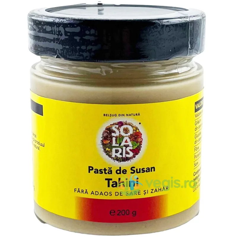 Pasta de Susan Tahini 200g SOLARIS — preț și oferte