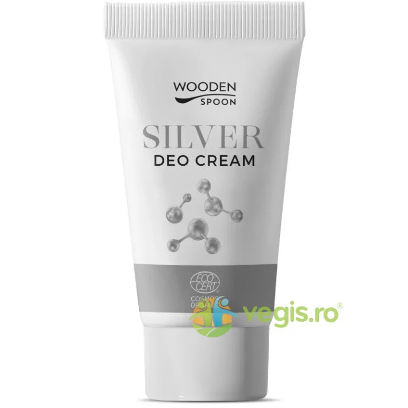 Deodorant Crema cu Argint Bio 40ml WOODEN&nbsp;SPOON — preț și oferte