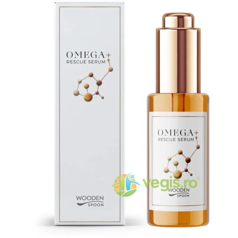 Ser Premium pentru Noapte Omega+ Rescue Bio 30ml WOODEN&nbsp;SPOON — preț și oferte