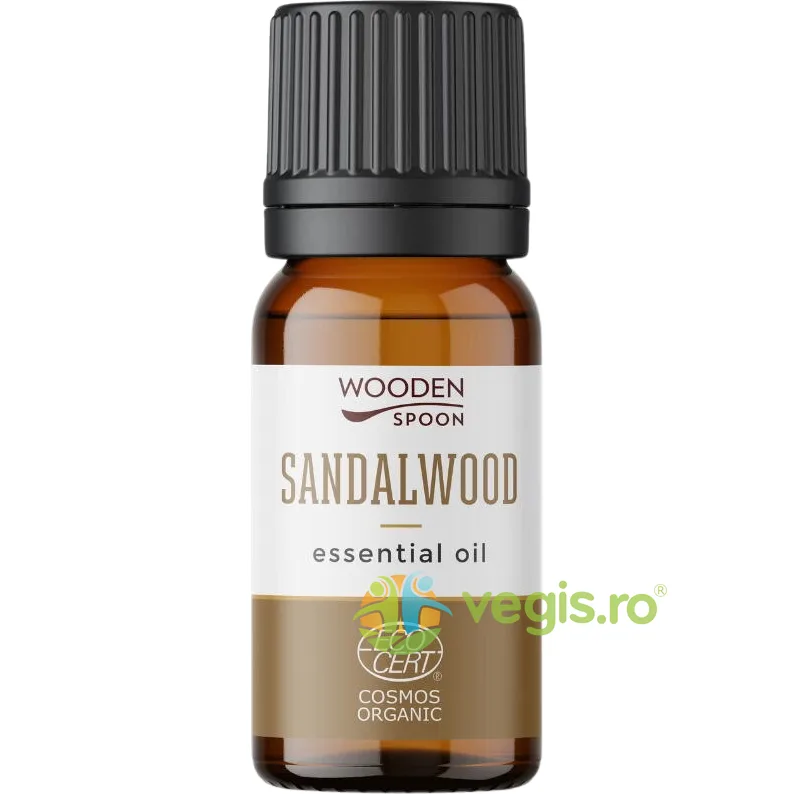 Ulei Esential de Lemn de Santal Bio 5ml WOODEN&nbsp;SPOON — preț și oferte