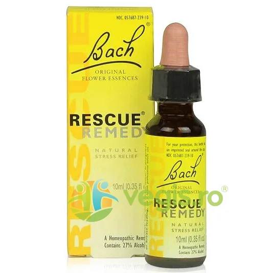 Rescue Remedy Picaturi 10ml BACH ORIGINALS FLOWER REMEDIES — preț și oferte