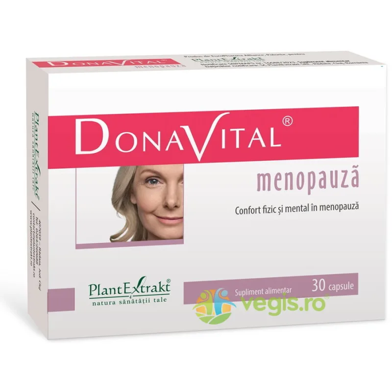 Donavital Menopauza 30cps PLANTEXTRAKT — preț și oferte