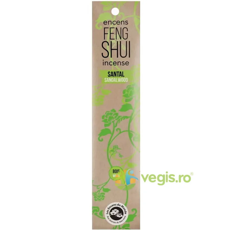 Betisoare Parfumate Santal Element Lemn Feng Shui 20buc AROMANDISE — preț și oferte