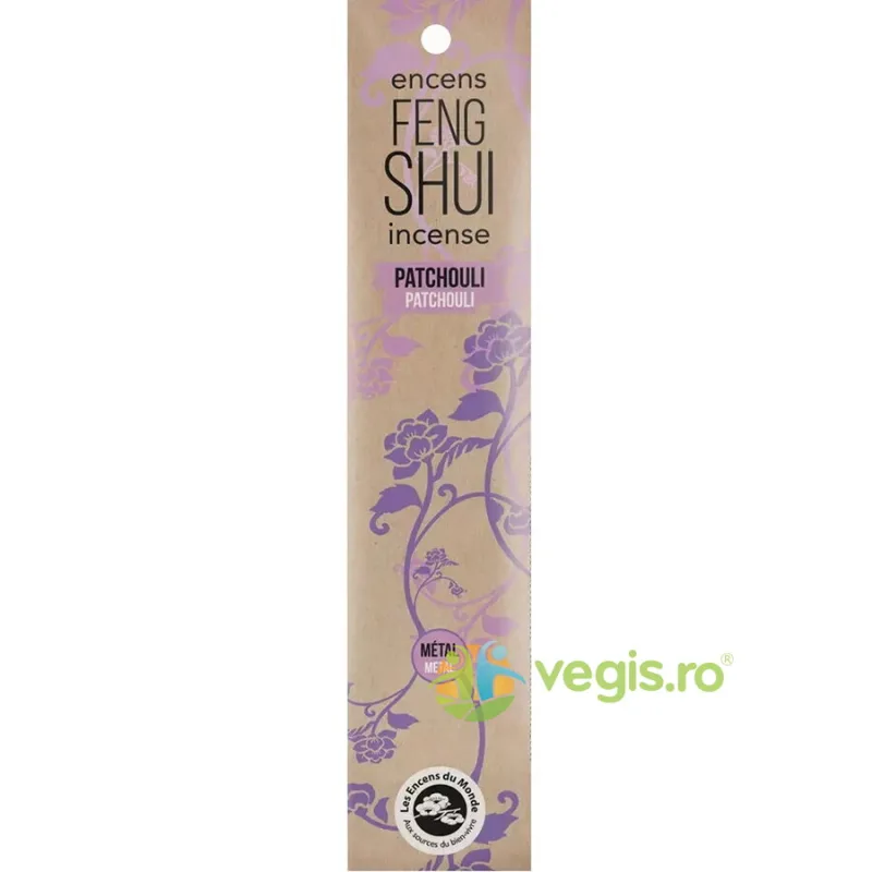 Betisoare Parfumate cu Patchouli Element Metal Feng Shui 20buc AROMANDISE — preț și oferte