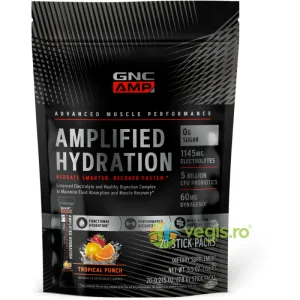 Electroliti cu Aroma de Fructe Tropicale Amplified Hydration 152g -  20 plicuri