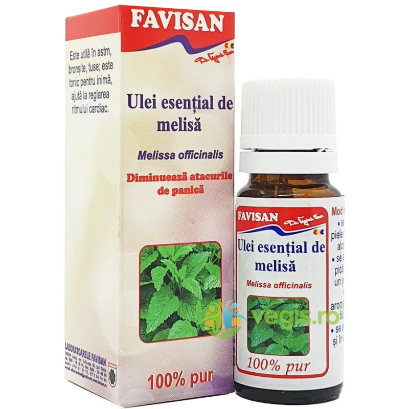 Ulei Esential de Melisa 10ml Favisan — preț și oferte