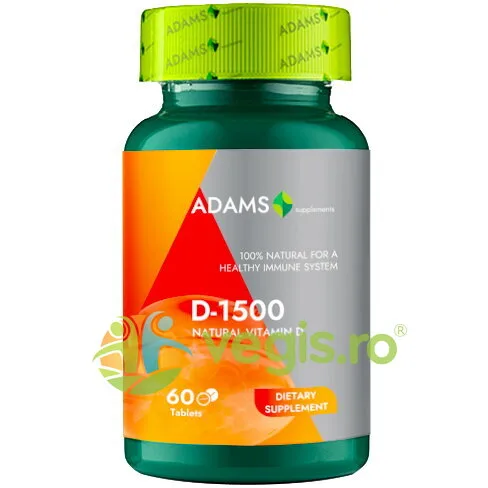Vitamina D-1500 60tb ADAMS VISION — preț și oferte