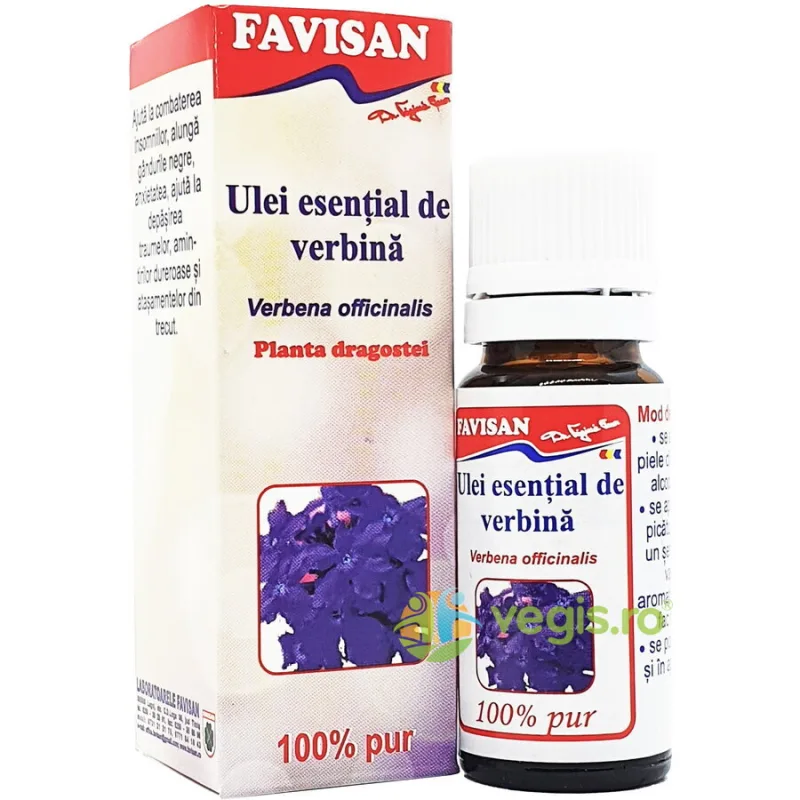 Ulei Esential de Verbina 10ml Favisan — preț și oferte